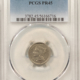 New Certified Coins 1884 PROOF THREE CENT NICKEL – PCGS PR-64, TOUGH DATE!