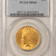 $10 1914-D $10 INDIAN GOLD EAGLE – PCGS MS-62, FRESH & FLASHY BETTER DATE!