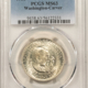 Early Commems 1953-D WASHINGTON-CARVER COMMEMORATIVE HALF DOLLAR – PCGS MS-64, FLASHY!