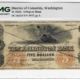 Obsolete Notes 1840 $5 DISTRICT OF COLUMBIA, CHESAPEAKE & OHIO CANAL CO, PMG CHOICE UNC-63 EPQ! Obsolete Notes 1840 $5 DISTRICT OF COLUMBIA, CHESAPEAKE & OHIO CANAL CO, PMG CHOICE UNC-63 EPQ!