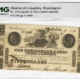 Obsolete Notes 1855 $5 DISTRICT OF COLUMBIA, ARLINGTON BANK, PMG VF-20, CANCELLED-RARE BANK! Obsolete Notes 1855 $5 DISTRICT OF COLUMBIA, ARLINGTON BANK, PMG VF-20, CANCELLED-RARE BANK!
