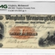 New Store Items 1862 $100 VIRGINIA TREASURY NOTE, PMG VF-30, INTERNAL TEAR-GREAT GRAPHICS/COLOR! New Store Items 1862 $100 VIRGINIA TREASURY NOTE, PMG VF-30, INTERNAL TEAR-GREAT GRAPHICS/COLOR!