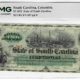 New Store Items 1872 $1 STATE OF SOUTH CAROLINA , COLUMBIA, PMG CH UNC 64-VIVID COLOR!