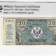 Military Payment Certificates SERIES 472 5c MPC MILITARY PAYMENT CERTIFICATE S821-1 PMG CH AU-58 EPQ LOOKS GEM