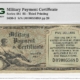 Military Payment Certificates SERIES 481 $10 MPC MILITARY PAYMENT CERTIFICATE S837-2 – PMG VF-25, TOUGH! Military Payment Certificates SERIES 481 $10 MPC MILITARY PAYMENT CERTIFICATE S837-2 – PMG VF-25, TOUGH!