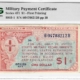 Military Payment Certificates SERIES 471 $10 MPC MILITARY PAYMENT CERTIFICATE S817-1 – PMG VF-30 TOUGH! Military Payment Certificates SERIES 471 $10 MPC MILITARY PAYMENT CERTIFICATE S817-1 – PMG VF-30 TOUGH!