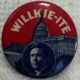 New Store Items 1916 HUGHES-FAIRBANKS 7/8″ CELLO JUGATE CAMPAIGN BUTTON, NEAR MINT-W&H BACKPAPER