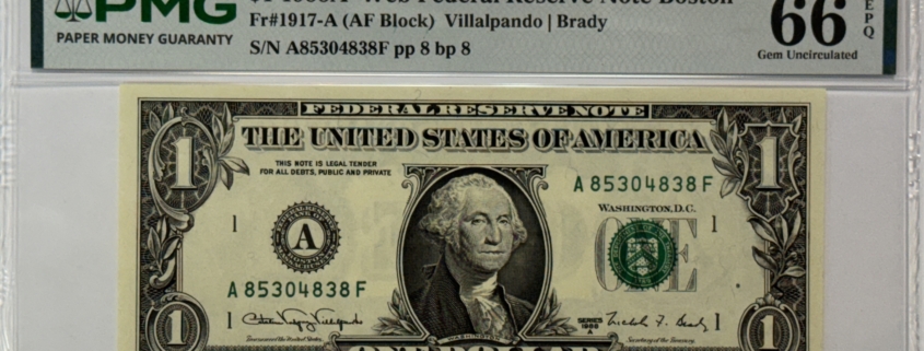 Small Federal Reserve Notes 1963-1995 $1 FEDERAL RESERVE STAR NOTES LOT/17-CRISP CU, W/ KEY 1963B BARR STAR!