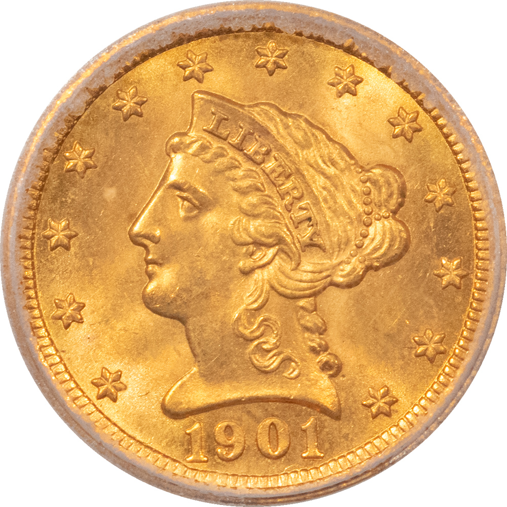 $2.50 1901 $2.50 LIBERTY GOLD, ICG MS-65, FLASHY GEM, RADIANT LUSTER-MINTAGE 91,100! $2.50 1901 $2.50 LIBERTY GOLD, ICG MS-65, FLASHY GEM, RADIANT LUSTER-MINTAGE 91,100!
