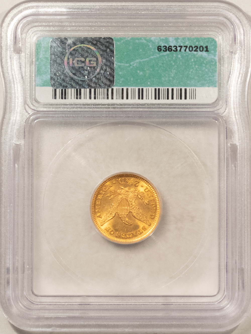 $2.50 1901 $2.50 LIBERTY GOLD, ICG MS-65, FLASHY GEM, RADIANT LUSTER-MINTAGE 91,100! $2.50 1901 $2.50 LIBERTY GOLD, ICG MS-65, FLASHY GEM, RADIANT LUSTER-MINTAGE 91,100!