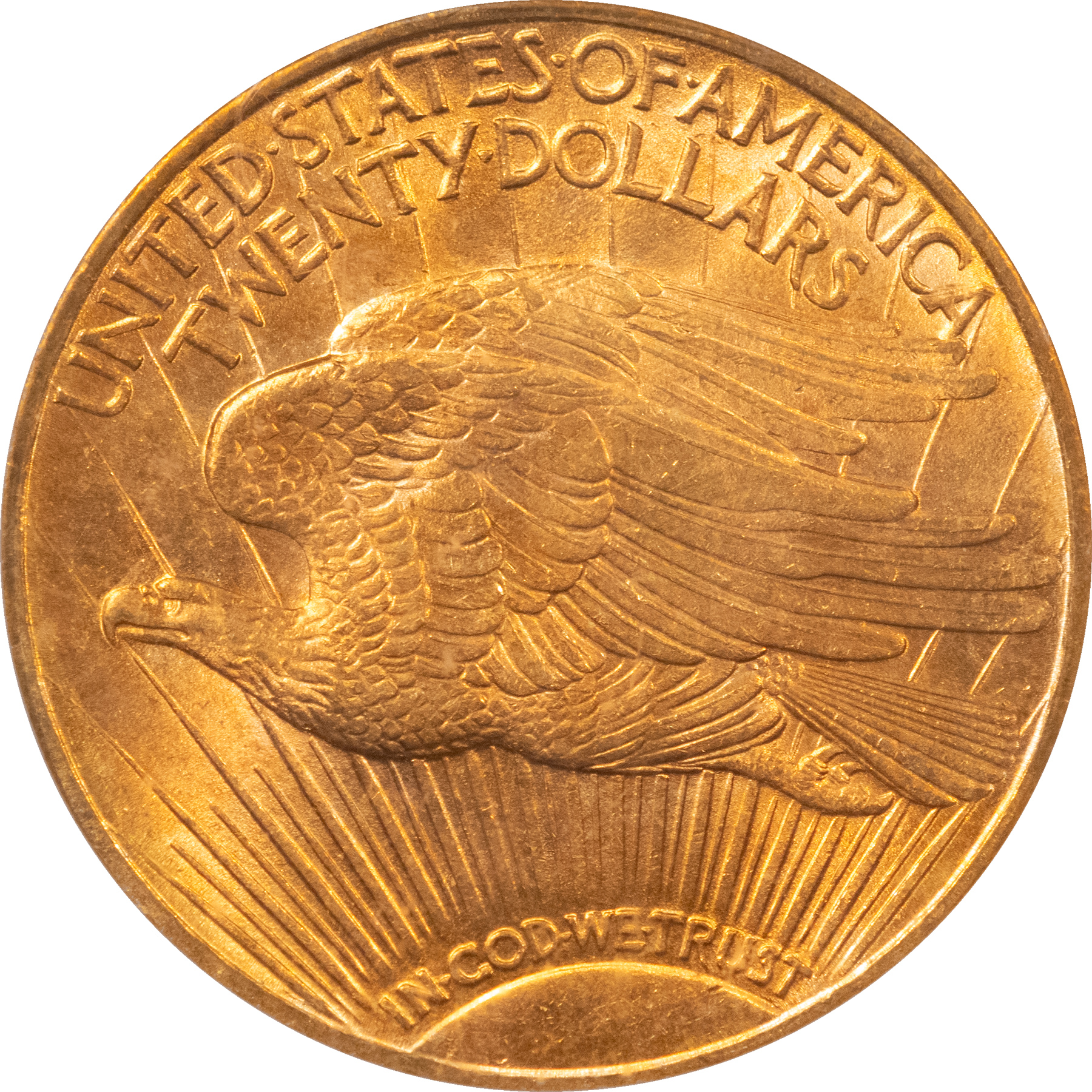 $20 1910-D $20 ST. GAUDENS GOLD, ICG MS-65, DEEP ORANGE LUSTER & ATTRACTIVE! $20 1910-D $20 ST. GAUDENS GOLD, ICG MS-65, DEEP ORANGE LUSTER & ATTRACTIVE!