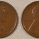 Lincoln Cents (Wheat) 1909 1909-VDB LINCOLN CENT SET – UNCIRCULATED BUT CLEANED!