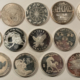 Bullion 1 OZ .999 FINE SILVER MISC LOT OF 9 BARS/ROUNDS VARIOUS DESIGNS – UNCIRCULATED!