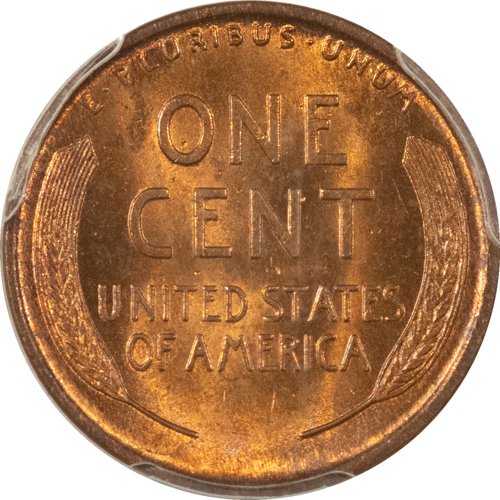 Lincoln Cents (Wheat) 1909 LINCOLN CENT – PCGS MS-65 RB, GEM! Lincoln Cents (Wheat) 1909 LINCOLN CENT – PCGS MS-65 RB, GEM!