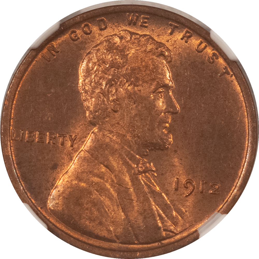 Lincoln Cents (Wheat) 1912 LINCOLN CENT – NGC MS-63 RB CHOICE! Lincoln Cents (Wheat) 1912 LINCOLN CENT – NGC MS-63 RB CHOICE!