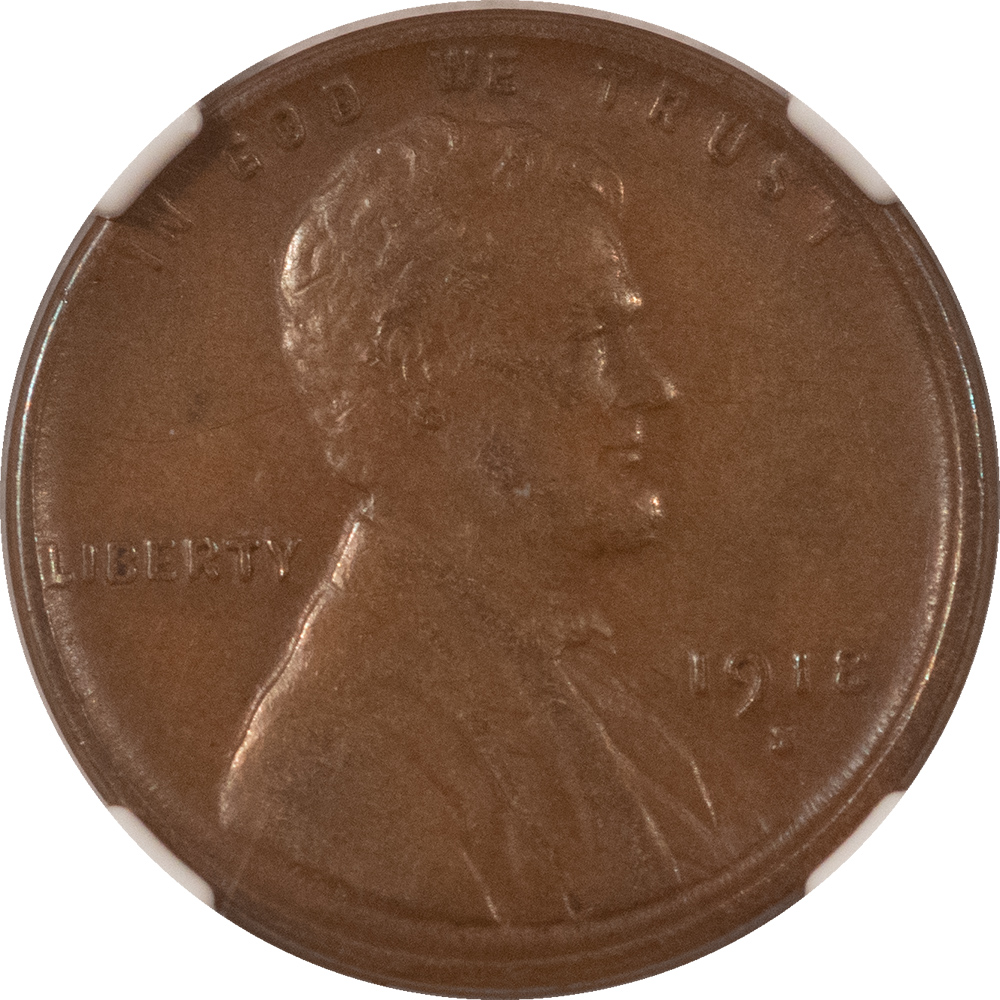 Lincoln Cents (Wheat) 1918-S LINCOLN CENT – NGC AU-53 BN Lincoln Cents (Wheat) 1918-S LINCOLN CENT – NGC AU-53 BN