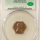 CAC Approved Coins 1787 FUGIO CENT 4 CINQ, STATES UNITED – CACG VF-20! CAC, CHOCOLATE BROWN & NICE!