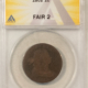 Classic Head Half Cents 1833 CLASSIC HEAD HALF CENT – ANACS AG-3 Classic Head Half Cents 1833 CLASSIC HEAD HALF CENT – ANACS AG-3