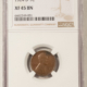 Lincoln Cents (Wheat) 1924-S LINCOLN CENT – NGC AU-55 BN