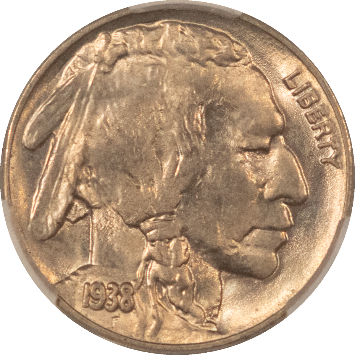 Buffalo Nickels 1938-D BUFFALO NICKEL – CACG MS-64, CAC APPROVED! Buffalo Nickels 1938-D BUFFALO NICKEL – CACG MS-64, CAC APPROVED!
