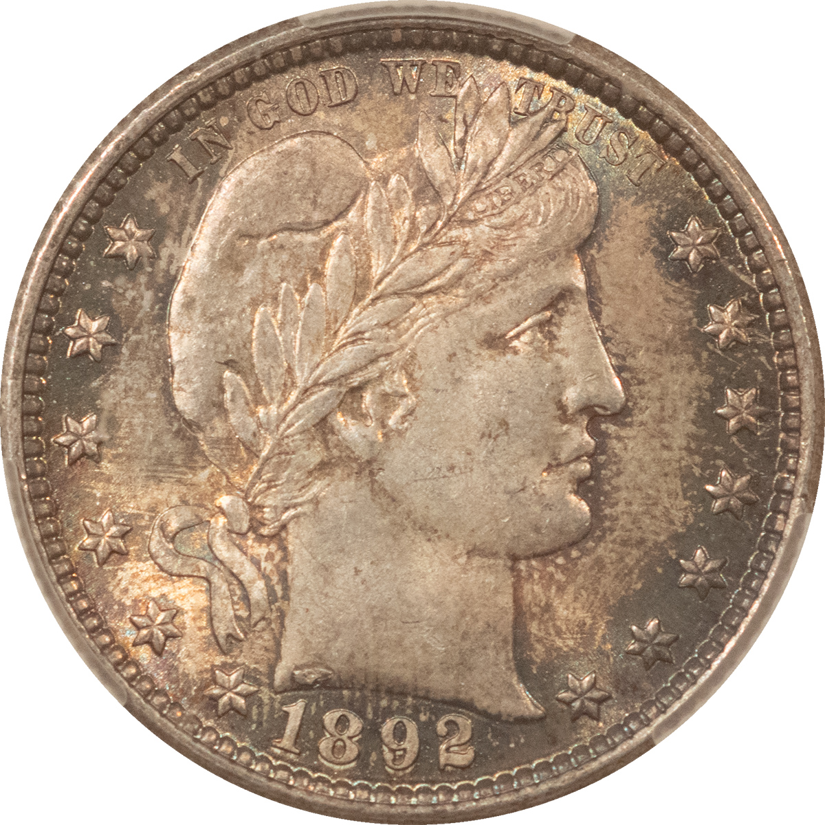 Barber Quarters 1892 BARBER QUARTER – CACG MS-64+, PRETTY & PREMIUM QUALITY & CAC APPROVED! Barber Quarters 1892 BARBER QUARTER – CACG MS-64+, PRETTY & PREMIUM QUALITY & CAC APPROVED!