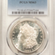 Dollars 1881-S MORGAN DOLLAR, PCGS MS-63, ORIGINAL LUSTROUS-WHITE & FRESH! Dollars 1881-S MORGAN DOLLAR, PCGS MS-63, ORIGINAL LUSTROUS-WHITE & FRESH!