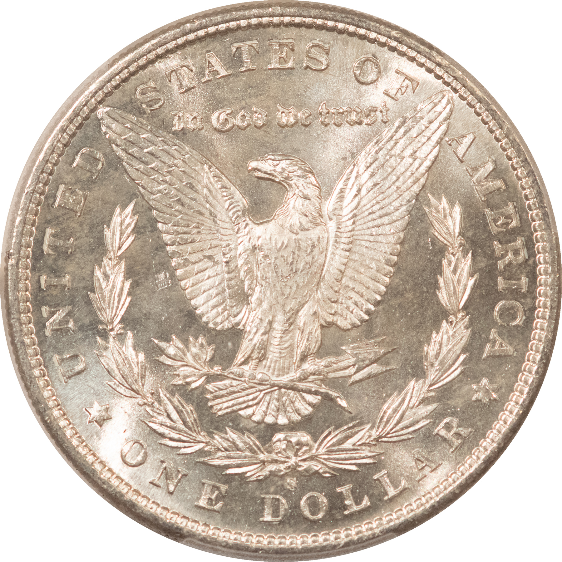 Dollars 1880-S MORGAN DOLLAR, PCGS MS-63, ORIGINAL BLAST-WHITE, FROSTY & LUSTROUS! Dollars 1880-S MORGAN DOLLAR, PCGS MS-63, ORIGINAL BLAST-WHITE, FROSTY & LUSTROUS!