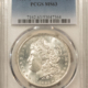 Dollars 1900-O MORGAN DOLLAR, PCGS MS-63, ORIGINAL WHITE & CHOICE! Dollars 1900-O MORGAN DOLLAR, PCGS MS-63, ORIGINAL WHITE & CHOICE!