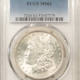 Dollars 1886 MORGAN DOLLAR, PCGS MS-63, ORIGINAL WHITE & CHOICE! 