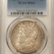 Dollars 1901-O MORGAN DOLLAR, PCGS MS-63, SUPERB LUSTER & CHOICE!