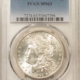 Dollars 1922 PEACE DOLLAR, PCGS MS-63-SATINY WHITE!