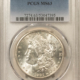 Dollars 1901-O MORGAN DOLLAR, PCGS MS-63, SUPERB LUSTER & VERY CHOICE, PQ!