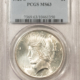 Dollars 1927 $1 PEACE DOLLAR – PCGS MS-64, BLAST WHITE!