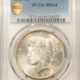 Dollars 1927-S $1 PEACE DOLLAR – PCGS MS-64, FLASHY & PREMIUM QUALITY!