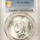 Dollars 1928 $1 PEACE DOLLAR – PCGS MS-62 ORIGINAL TONED KEY-DATE!