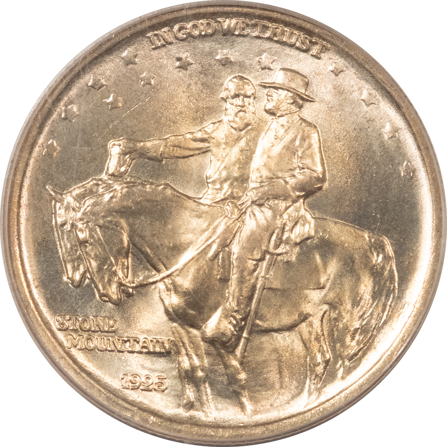 Early Commems 1925 STONE MTN COMMEMORATIVE HALF DOLLAR – PCGS MS-65, OGH, PREMIUM QUALITY GEM! Early Commems 1925 STONE MTN COMMEMORATIVE HALF DOLLAR – PCGS MS-65, OGH, PREMIUM QUALITY GEM!