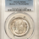 Early Commems 1946-S BOOKER T WASHINGTON COMMEMORATIVE HALF DOLLAR – PCGS MS-66, FRESH WHITE!