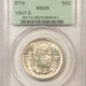 Early Commems 1951-D BOOKER T WASHINGTON COMMEMORATIVE HALF DOLLAR PCGS MS-66 SUPERB! SEMI PL!