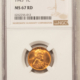Lincoln Cents (Wheat) 1944-S LINCOLN CENT – NGC MS-67 RD Lincoln Cents (Wheat) 1944-S LINCOLN CENT – NGC MS-67 RD