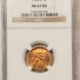 Lincoln Cents (Wheat) 1945 LINCOLN CENT – NGC MS-67 RD Lincoln Cents (Wheat) 1945 LINCOLN CENT – NGC MS-67 RD