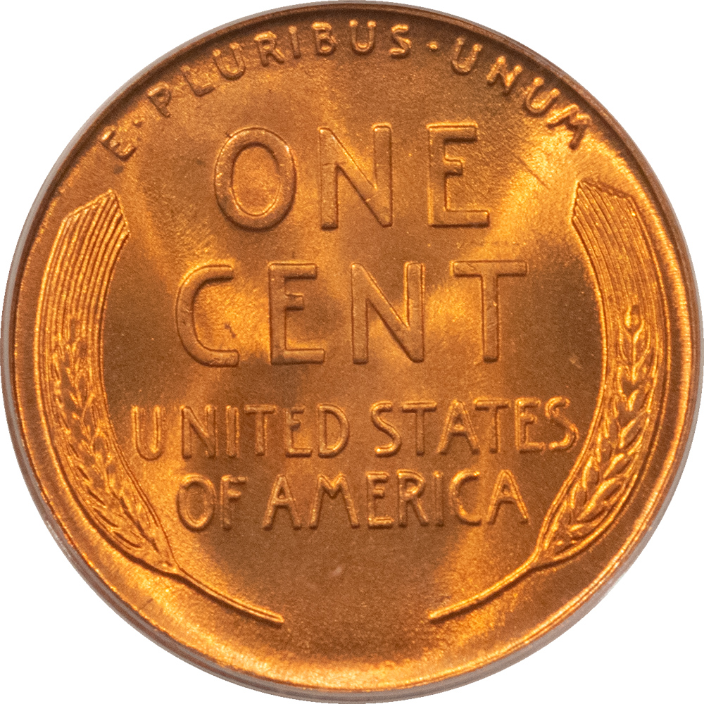 Lincoln Cents (Wheat) 1946-D LINCOLN CENT – PCGS MS-66 RD Lincoln Cents (Wheat) 1946-D LINCOLN CENT – PCGS MS-66 RD