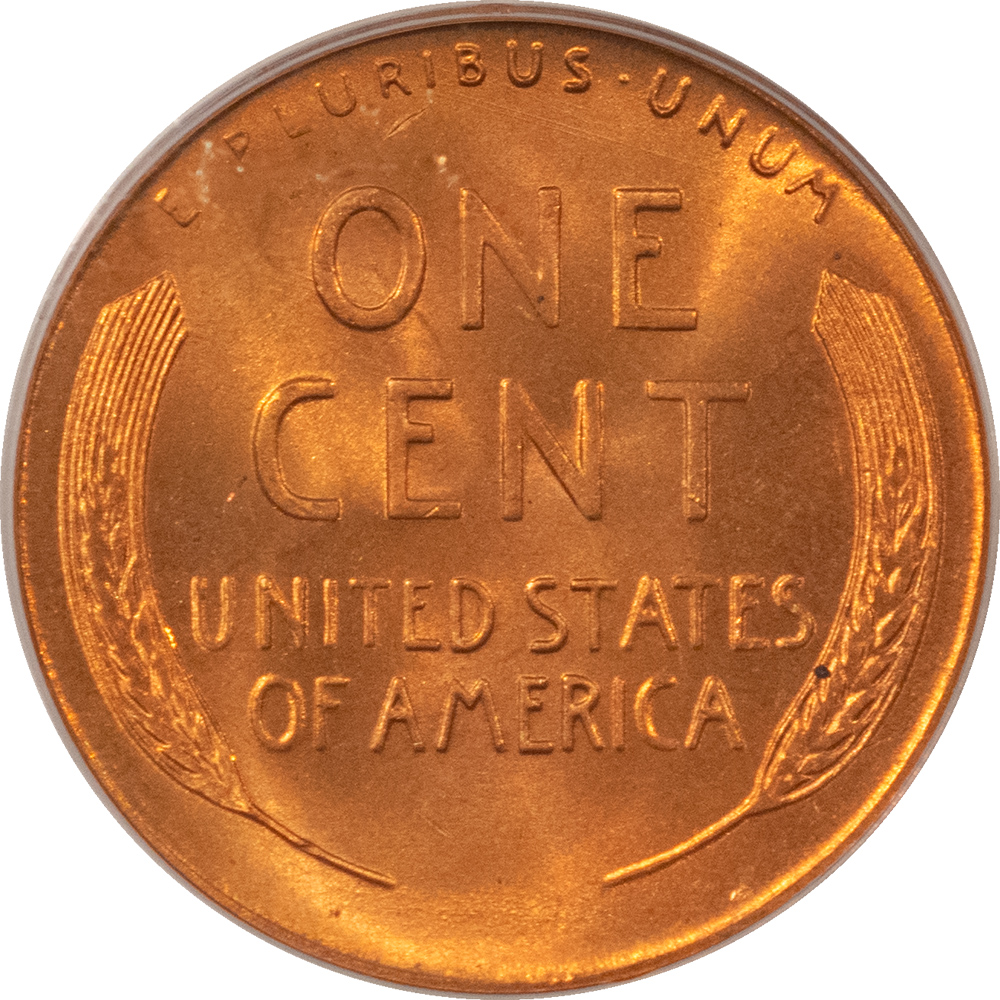 Lincoln Cents (Wheat) 1949-S LINCOLN CENT – PCGS MS-66 RD Lincoln Cents (Wheat) 1949-S LINCOLN CENT – PCGS MS-66 RD