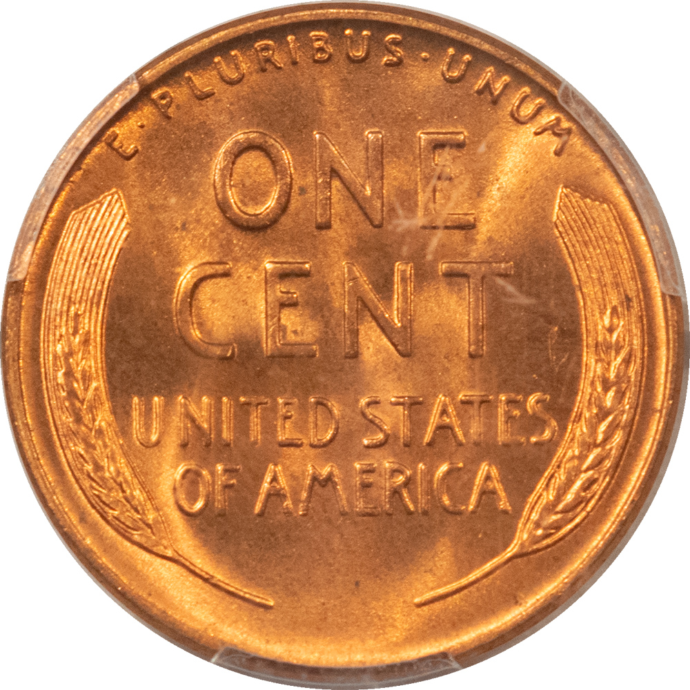 Lincoln Cents (Wheat) 1951-D LINCOLN CENT – PCGS MS-66 RD Lincoln Cents (Wheat) 1951-D LINCOLN CENT – PCGS MS-66 RD