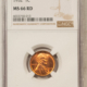 Lincoln Cents (Wheat) 1952-D LINCOLN CENT – NGC MS-66 RD Lincoln Cents (Wheat) 1952-D LINCOLN CENT – NGC MS-66 RD