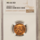 Lincoln Cents (Wheat) 1953-S LINCOLN CENT – NGC MS-66 RD Lincoln Cents (Wheat) 1953-S LINCOLN CENT – NGC MS-66 RD