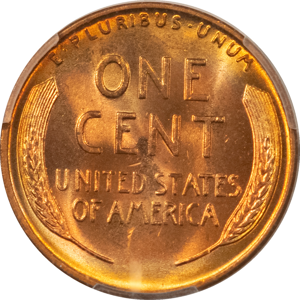 Lincoln Cents (Wheat) 1954-D LINCOLN CENT – PCGS MS-65 RD Lincoln Cents (Wheat) 1954-D LINCOLN CENT – PCGS MS-65 RD