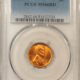 Lincoln Cents (Wheat) 1958-D LINCOLN CENT – PCGS MS-66 RD