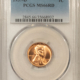 Lincoln Cents (Wheat) 1957 LINCOLN CENT – PCGS MS-66 RD