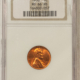 Lincoln Cents (Wheat) 1957-D LINCOLN CENT – NGC MS-66 RB, PRETTY!