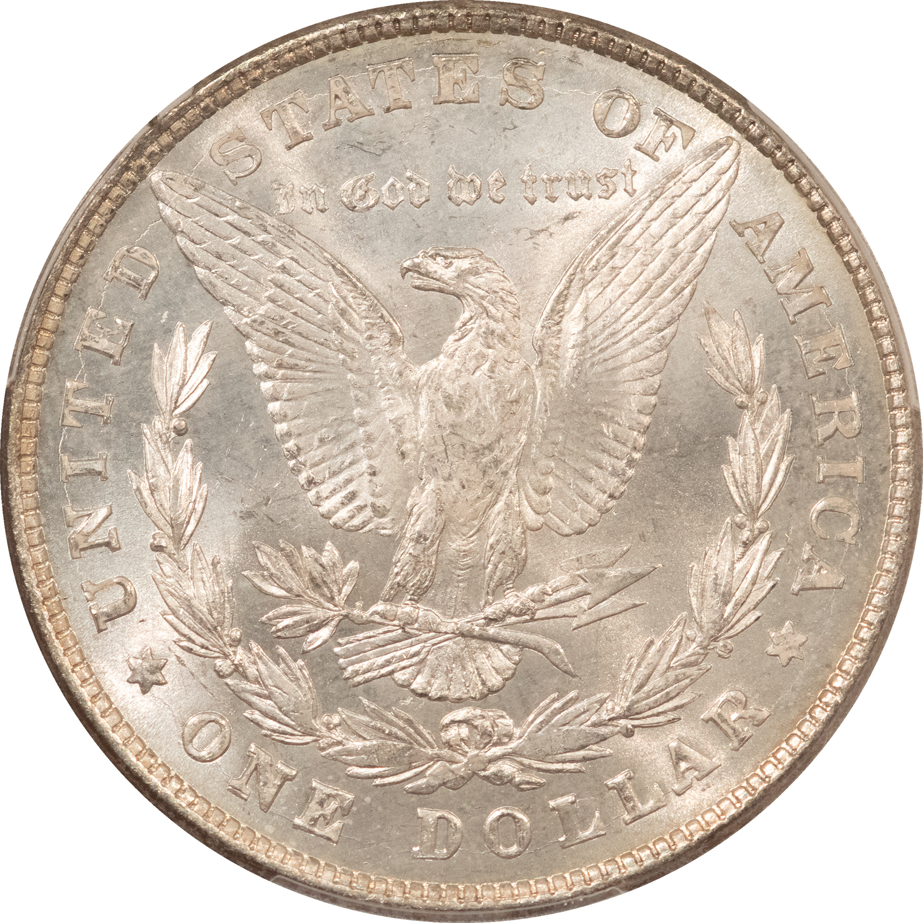 Dollars 1878 8TF MORGAN DOLLAR, PCGS MS-64, ORIGINAL WHITE Dollars 1878 8TF MORGAN DOLLAR, PCGS MS-64, ORIGINAL WHITE